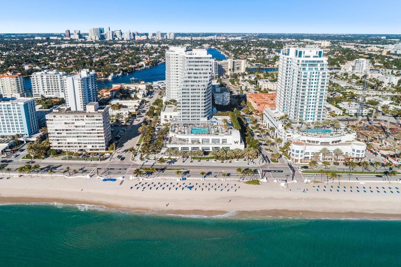 The W Beachfront Condo Retreat Fort Lauderdale Buitenkant foto